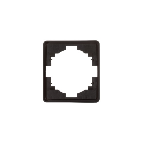 Рамка ROUND 1-постовая оникс KRANZ | код KR-78-0751-3 | KRANZ