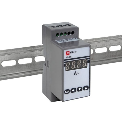 Амперметр AD-G31 цифровой на DIN однофазный PROxima (без поверки | код ad-g31 | EKF фото 4