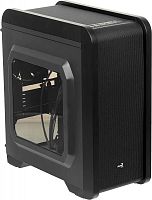 Корпус Aerocool Qs-240 черный без БП mATX 4x120mm 2xUSB2.0 1xUSB3.0 audio bott PSU | код 338858 | AEROCOOL