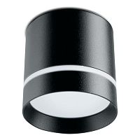 Светильник светодиодный 15Вт 1200лм 120град. черн. D80хH100 AL534 LUNA FERON 32692