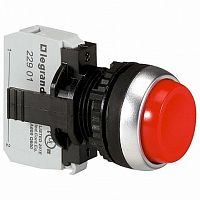Кнопка  Osmoz 22 мм²  IP66,  Красный |  код.  023715 |  Legrand