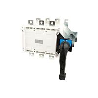 Выключатель нагрузки-рубильник YCHGLZ1 2500А 3P F22 2НО+2НЗ J с выносной рукояткой | код B040616 | CNC