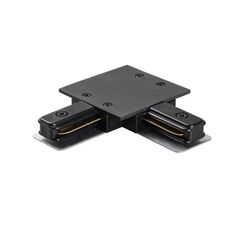 PTR/R CL-BL Коннектор чёрный L-обр. для встраиваемого шинопровода Jazzway | код. 5031852 | JazzWay