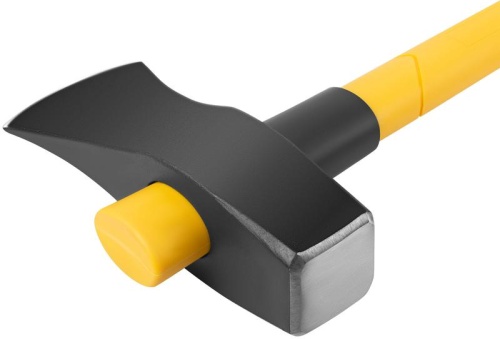 Топор-колун кованый 900мм 3600г фибергласовая длинная ручка FIT 46179 фото 5