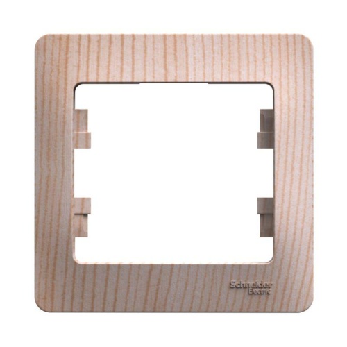 Рамка 1-м Glossa сосна | код GSL001501 | Systeme Electric