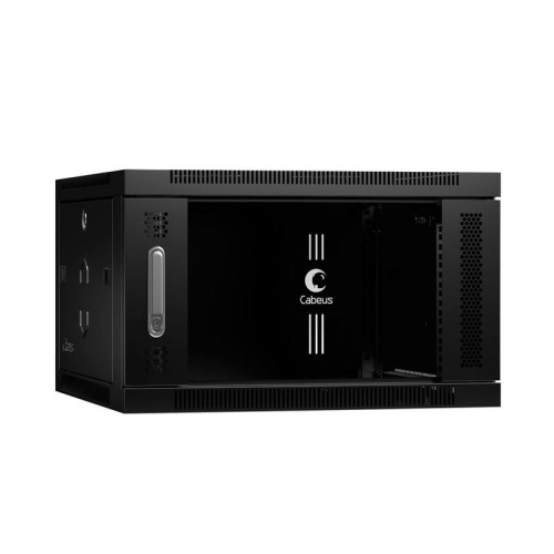 Шкаф телекоммуникационный настенный 19дюймов 6U | код 8608c | Cabeus Шкаф телекоммуникационный настенный 19дюймов 6U | код 8608c | Cabeus