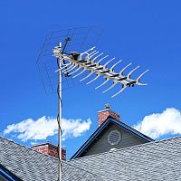 ТВ антенна наружная Активная для аналогового и цифрового ТВ - DVB-T2 RX-413 | Код. 34-0413 | Rexant