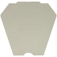 Крышка боковая, для клемм WK 4 E..., цвет: серый | код 07.311.4055.0 | Wieland