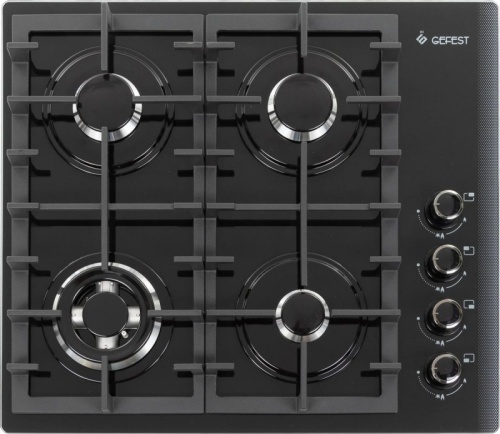Газовая варочная поверхность Gefest СГ СВН 2230-01 К2 черный | код 477085 | GEFEST Газовая варочная поверхность Gefest СГ СВН 2230-01 К2 черный | код 477085 | GEFEST