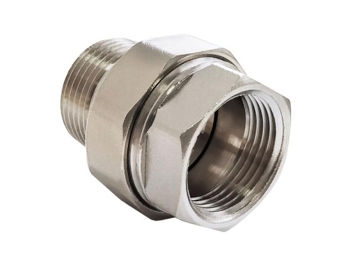 Сгон разъемный с никелевым покрытием ВН 1/2' | код VF.340.N.012 | VALFEX-T