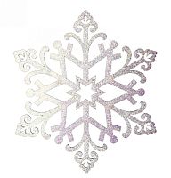 Елочная фигура Снежинка Снегурочка , 81 см, цвет белый | код 502-376 | NEON-NIGHT