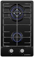 Газовая варочная поверхность Maunfeld EGHE.32.63CB/G черный | код 1512616 | MAUNFELD