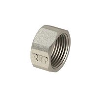 Заглушка латунь внутр. резьба 3/4дюйм никель (инд. упак.) | код 34866 | RTP
