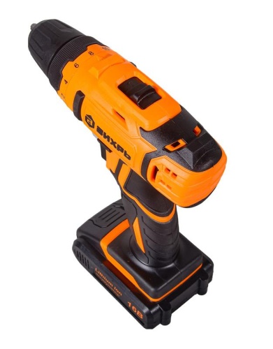 Дрель-шуруповерт аккумуляторная ДА-16Л-2КА с набором оснастки 65 предметов Вихрь 72/14/49 фото 3