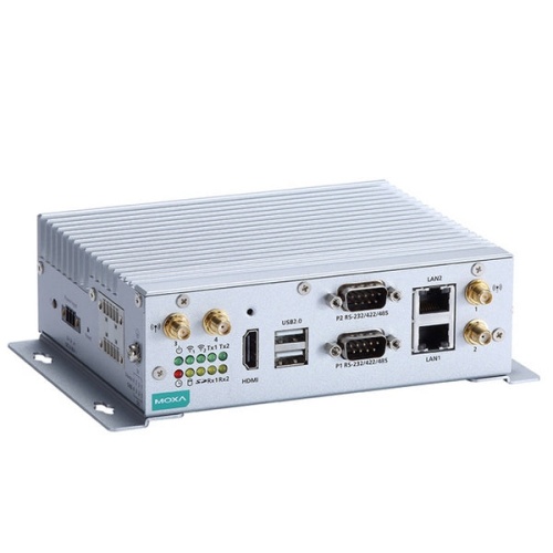 Компьютер V2201-E1-T Intel Atom E3815, HDMI, 2 LANs, 2 serial ports, 4 DIs, 4 DOs, 1 USB 3.0 port, 2 USB 2.0 ports, 1 SD socket, 1 uSIM so | код 00-06105548 | MOXA