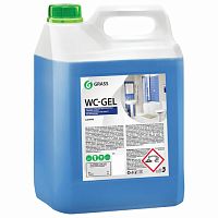 Средство для уборки сантехнических блоков 5,3 кг GRASS WS-GEL, кислотное, гель, 125203 | код 605628 | GRASS