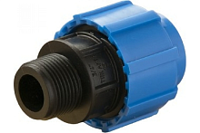 Муфта ПНД компрессионная НР 32 х 1 1/4' | код 53003214 | Политэк