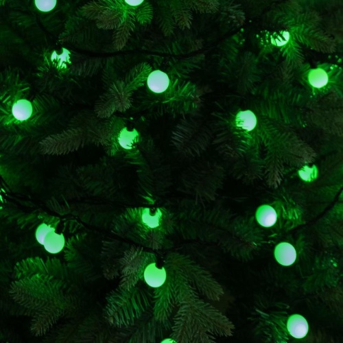 Гирлянда "Шарики" 15м OLDBL100-G-E 100 зел. светодиодов соединяемая до 3шт уличная SHLights 4690601004314 фото 10