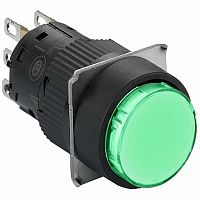 Кнопка  Harmony 16 мм²  24В, IP65,  Зеленый |  код.  XB6EAF3B1P |  Schneider Electric