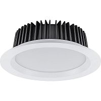 Светильник светодиодный встраиваемый 20Вт 1800лм 2700К 90град. бел. AL253 с драйвером в комплекте MarketBright FERON 48998