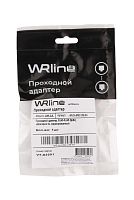 Адаптер проходной RJ45-RJ45 (8P8C) кат.5E экранир. WR-CA-8P8C-C5E-SH | код 505224 | WRline