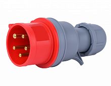 Вилка перен. 3Р+РЕ+N 32А 380В IP44 ВП-103 | код 26105DEK | DEKraft