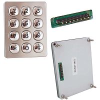 Клавиатура цифровая антивандальная влагозащищённая RUICHI RB803, нержавеющая сталь | код 113013 | Ruichi