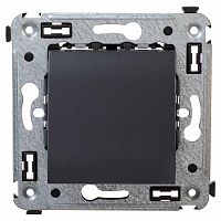 Avanti Вывод кабеля из стены Черный матовый | код 4412983 | DKC