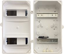 Щит распределительный навесной ЩРН-16пл IP55 167х350х111 пластиковый | код KRZMI203 | KRZMI