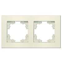 Рамка 2-м Афина универс. сл. кость (ivory) | код A0044-I | Universal