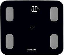 Весы напольные электронные Scarlett SC-BS33ED101 макс.150кг черный | код 1877224 | SCARLETT