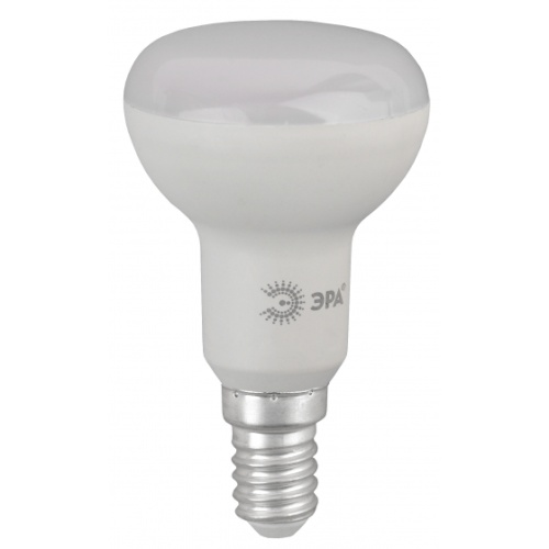 Лампа светодиодная RED LINE LED R50-6W-827-E14 R 6Вт R50 рефлектор 2700К тепл.бел. E14 | Код. Б0050699 | ЭРА