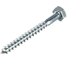 Шуруп DIN 571 6х90 сантехнический оцинкованный | код DIN571-6X90 | Крепдил