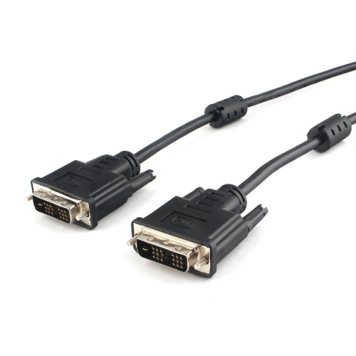 Кабель DVI-D single link Cablexpert CC-DVIL-BK-10, 19M/19M, 3.0м, CCS, черный, экран, феррит.кольца, пакет | код CC-DVIL-BK-10 | Cablexpert Кабель DVI-D single link Cablexpert CC-DVIL-BK-10, 19M/19M, 3.0м, CCS, черный, экран, феррит.кольца, пакет | код CC-DVIL-BK-10 | Cablexpert