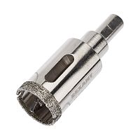 Коронка алмазная 25 мм с центровочным сверлом REXANT | код 92-0008 | REXANT