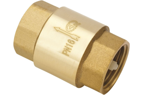 Клапан обратный с пластиковым сердечником ВВ 1 | код 1166 | AQUALINK