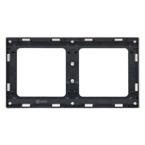 Стокгольм Рамка 2-местная белая с линией цвета черный PROxima | код EXM-G-305-10 | EKF фото 4 Стокгольм Рамка 2-местная белая с линией цвета черный PROxima | код EXM-G-305-10 | EKF фото 4