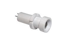 Светодиодная лампа СКЛ-16.3А-ЛП-1-220, зеленая, прозрачная, выводы жесткие под пайку, 220В пост., диаметр посадочного отверстия 14мм, УХЛ2.1 | код A8021-T8080627 | Каскад-Электро