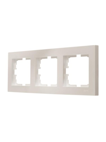 Vesna Рамка 3-ая гор-ая жемч. бел. перл. | код 742-3000-148 | LEZARD фото 2
