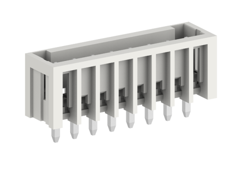 435208-01D Вилки на плату MCS вертик.,шаг 3.5мм, 8 конт., бел., шт | код 435208-01D | SUPU