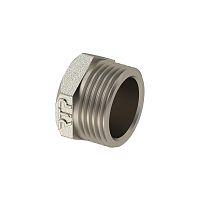 Заглушка латунь наружн. резьба 1/2дюйм никель (инд. упак.) | код 34865 | RTP