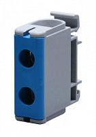 Клеммный блок закрытый 320А синий | код FTB-150B | ELVERT