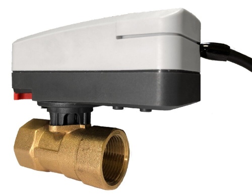 Клапан двухходовой с сервоприводом | код UVK 2d-1/2 | ГРЕЕРС