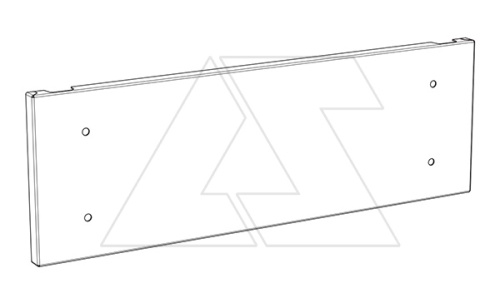 Панель фронтальная глухая для корпуса ETCR 500x500мм (ШxВ) | код ETCP5050 | ETA