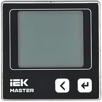 Вольтметр цифровой щитовой 1ф RS-485 72х72 LCD MASTER IEK MI-DV11-6-1-1-LCD