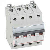 Выключатель автоматический четырехполюсный DX3 10000 3А B 16кА | код. 409060 |  Legrand 