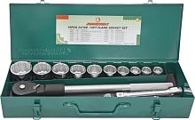 S04H6615S (S04H6415S) Набор головок торцевых дюймовых 3/4DR, SAE 7/8--2, 15 предметов | код S04H6615S | JONNESWAY