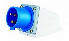 Вилка стац. 2Р+РЕ 32А 220В IP44 ВС-103 | код 26160DEK | DEKraft