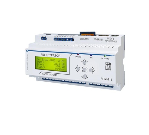 Регистратор электрических процессов микропроцессорный РПМ-416 | код 3425600416 | НовАтек-Электро