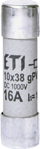 Предохранитель CH 10x38 gPV 16A 1000V (10kA) UL | код 002625107 | ETI